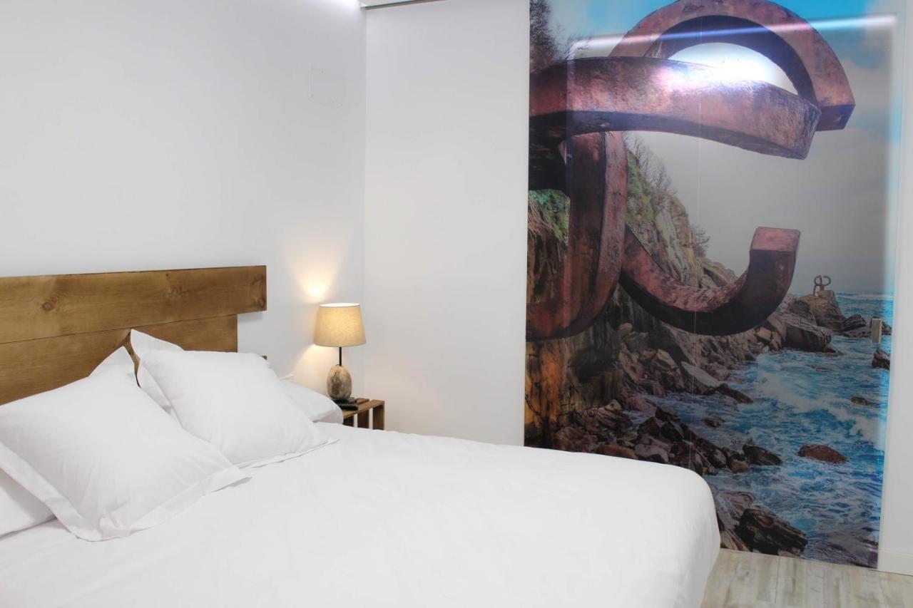 Apartamentos Zarautz Centro, Con Tarjeta Parking Gratis En Zona Azul Y Residentes Exterior photo